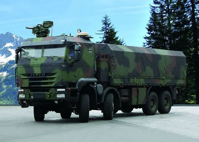 IVECO Defence Vehicles of Italy to supply 133 Trakker protected trucks to the German Army 640 001