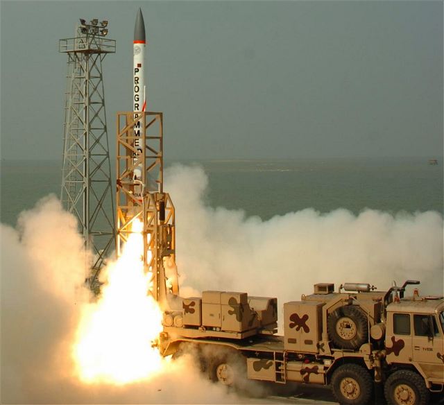 India has tested a local-made Advanced Air Defense AAD supersonic interceptor missile 640 001