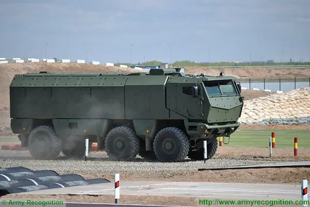 The KAMAZ-63968 Typhoon-K 6x6 armored will be optimized after field tests by Russian army 640 001