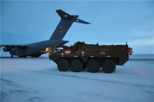 US Army deployed Strykers to Arctic Circle for the first time