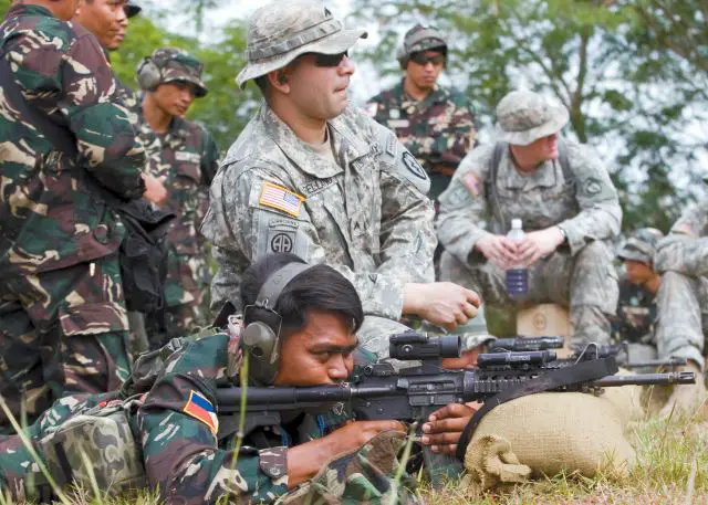 The United States has raised its military aid to the Philippines this year to $79 million, the US ambassador said on Wednesday, as tension rises in the region over China's new assertiveness in the South China Sea. Since 2002, the United States has provided the Philippines with nearly $500 million in military assistance as well as various types of military equipment.