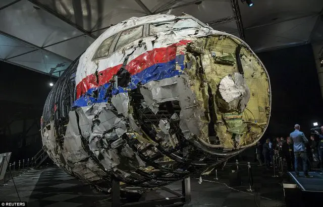 Flight MH17 was shot down by a Russian made BUK missile 640 002