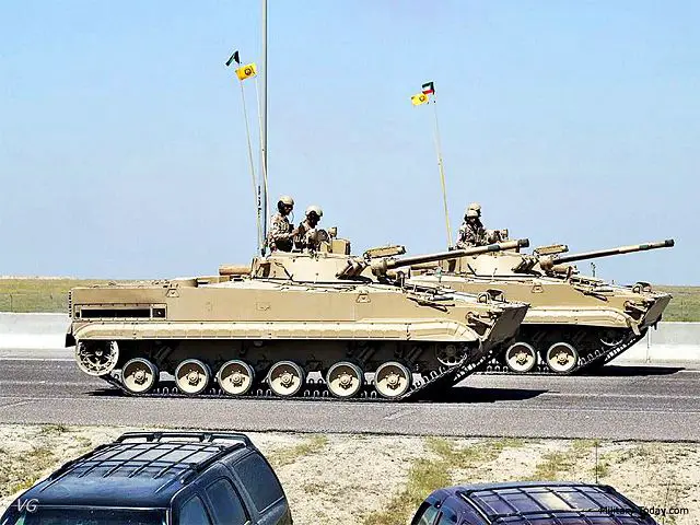 Russia has delivered additional BMP-3 armoured infantry fighting vehicle to Kuwait 640 001