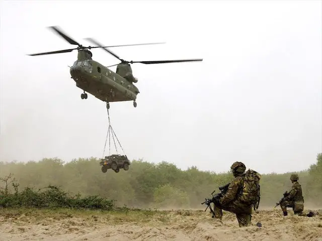 New Chinook helicopters for the Dutch Air Force