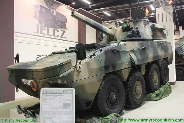 Polish army will signed a contract for the delivery of 64 RAK HSW 120mm 8x8 sel-propelled mortars 640 001