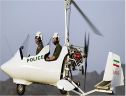 Border Police of Iran Law Enforcement Air Force uses gyroplanes and UAVs to control the border 130 001