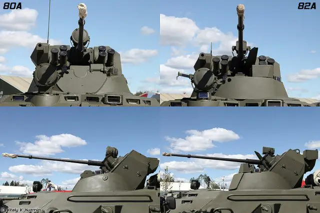 BTR 82A Armored Personnal Carrier to receive anti tank gun 640 002