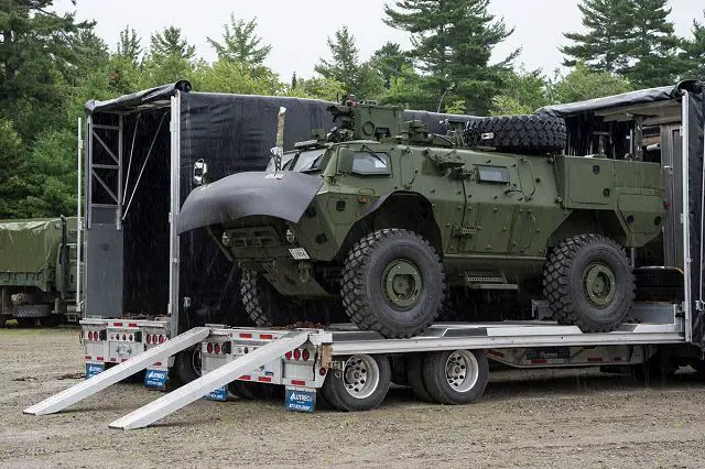 Textron Systems Canada Inc., a Textron Inc. company, announced August 19, 2016, the delivery of the first Tactical Armoured Patrol Vehicle (TAPV) to the Canadian Army. The Canadian Army is fielding the first vehicles to the 5th Canadian Division Support Base Gagetown and the 2nd Canadian Division Support Base Valcartier.