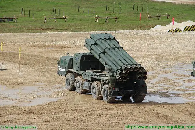 Analysis Russian defense industry promotes modern artillery systems on global military market BM-30 Smerch 640 001
