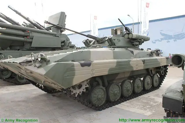 Berezhok combat turret has increased the firepower of BMP-2 IFV Infantry Fighting Vehicle 640 001