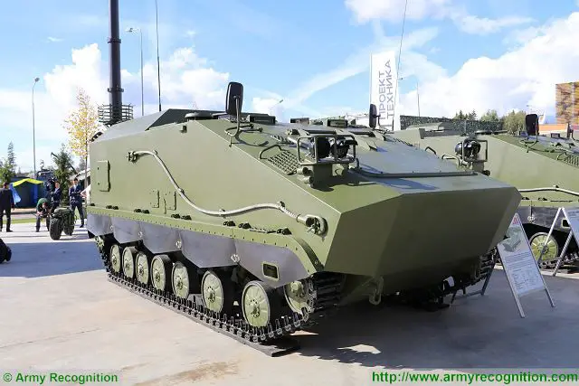 The Belarusian Minotor-Service Company has developed a new light tracked multipurpose armoured vehicle called Breeze presented for the first time at the International Military Technical Forum Army-2016 which was held near Moscow (Russia) in September 2016. 