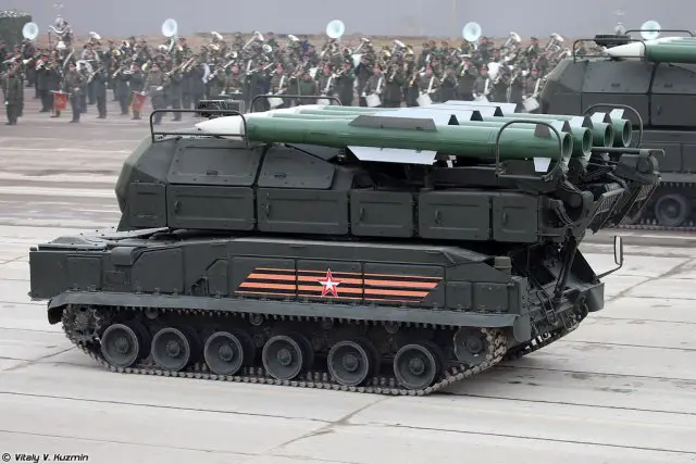 Russian Buk M2 air defense missile south Russia 640 001