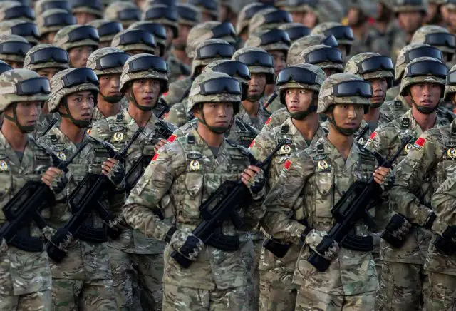 Chinese People s Liberation Army PLA regrouped into five theater commands 640 002