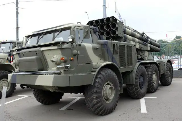 Russian army artillery unit in Moscow region has received 8 BM-27 Uragan launch rocket systems 640 001