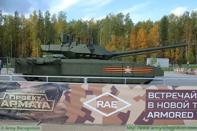 The first btach of 32 T-14 Armata main battle tanks will enter in service with Russian Army 640 001