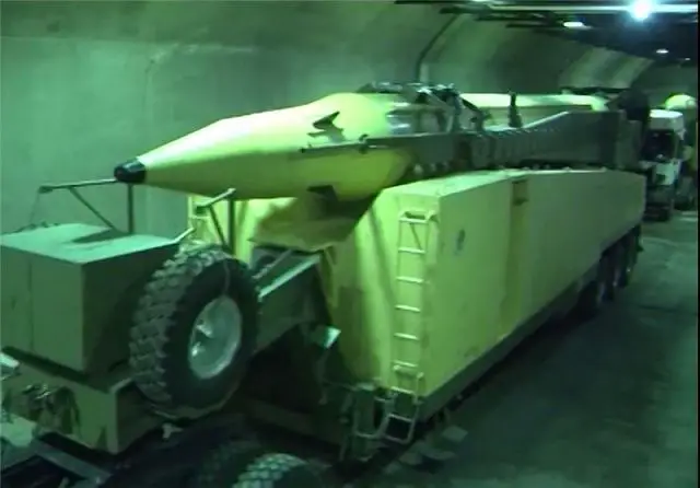 Iran unveils new underground base with Ghadr-1 ballistic missile mobile launcher units 640 001