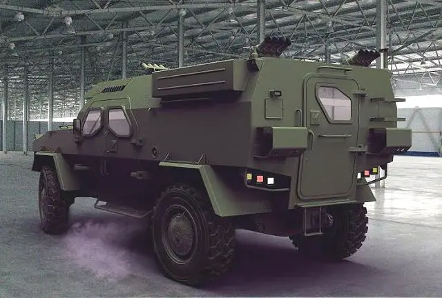 Ukraine defense industry unveils the concept of 4x4 light modular armoured vehicle, called "Hort". The layout of the vehicle can be compared to modern similar vehicle produced in West Europe. According to some Ukrainian sources, the vehicle uses technical and characteristics of the US JLTV program.