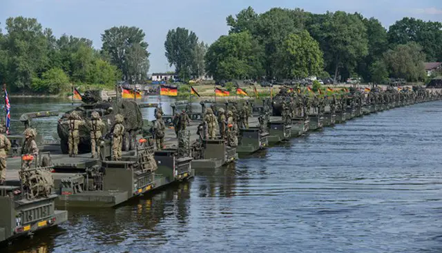 British Army engineers to build the longest amphibious bridge ever made 640 001