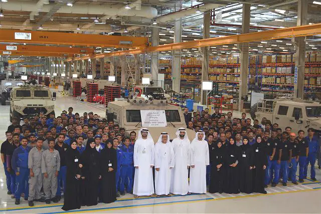 NIMR Automotive, the defence vehicle manufacturer in Abu Dhabi, achieved an important milestone in its history with the 1,000th vehicle completed in its production facility at Tawazun Industrial Park in Ajban, since commencing operation in 2014.