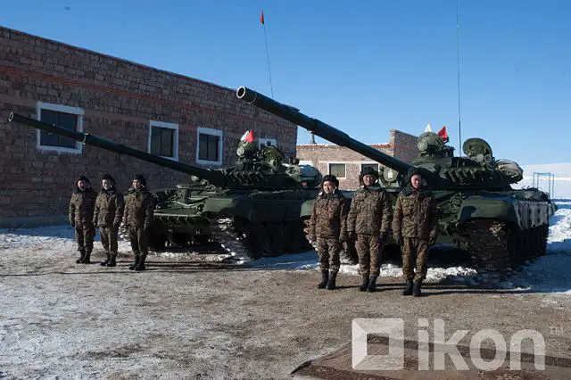 Mongolia received eight T-72A MBT and ten BTR-70M 8x8 APC from Russia as military aid in 2015 640 001