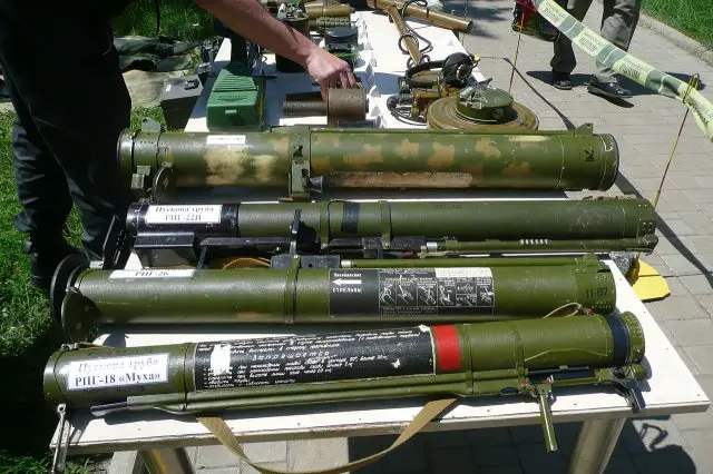 Russian rocket propelled flame throwers Shmel is useful for the Syrian Army 640 001