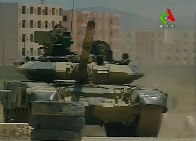 Algerian T-90 tanks receive Shtora-1 jammer 640 001