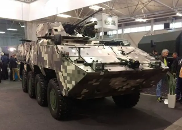 New Slovak Corsac 8x8 Infantry Fighting Vehicle gets Russian armament suite 640 001