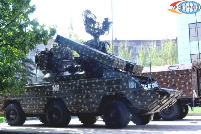 Almaz-Antey from Russia offers to upgrade SA-8B Gecko air defense system of Armenian army 640 001