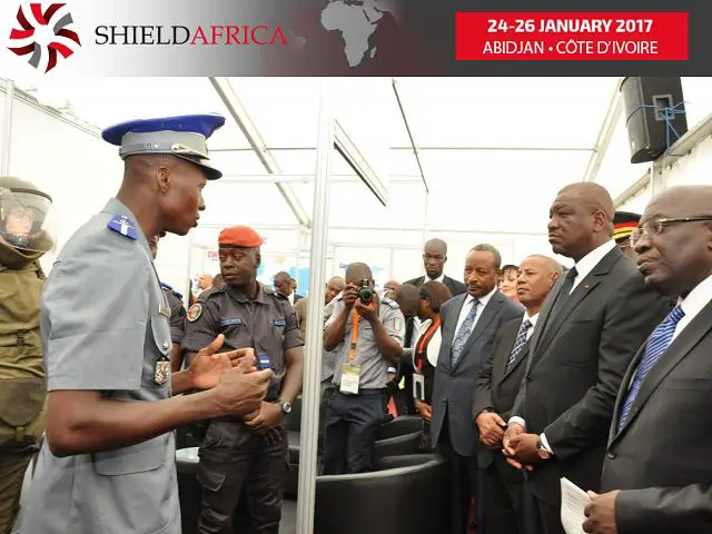 Coges, the French organiser of International Defence & Security Exhibitions announces the 4th edition of SHIELDAFRICA exhibition will be held from January 24th to 26th 2017 in Abidjan – Côte d’Ivoire, in the Police Academy facilities. 