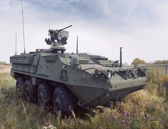 General Dynamics wins a 508 mn contract to upgrade U.S. Armys Stryker 001