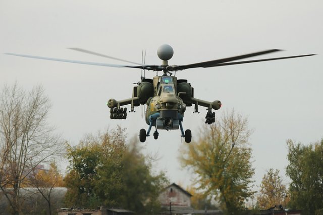 Russia MI 28NM performs first flight 640 001