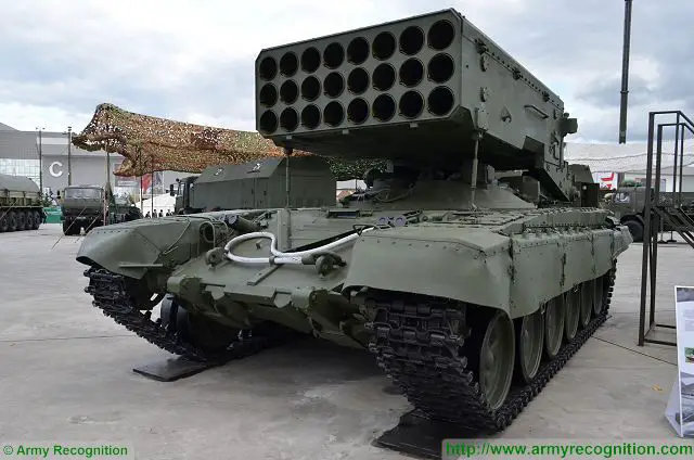 It is noteworthy that the MoD is paying a special attention to the further development of the TOS-1A Solntsepyok self-propelled heavy flamethrower [TOS-1A is often described as a multiple launch rocket system - TASS].