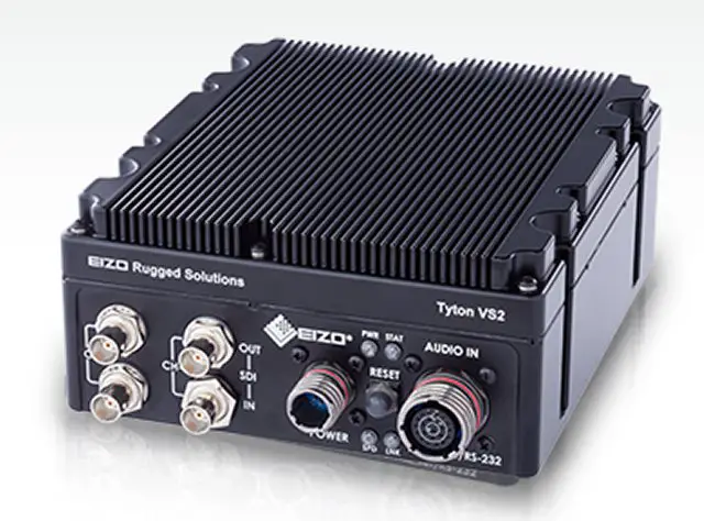 EIZO Rugged Solutions Announces Rugged H 265 HEVC Video Encoder with Dual 3G SDI Inputs 640 001