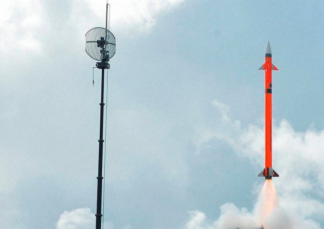 India successfully test fires land based variant of its Barak 8 air defense missile system 640 001