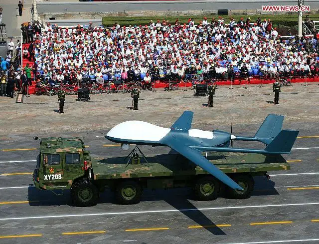 Defense industry of China has developed a new UAV named TYW 1 based on BZK 005 drone 640 002