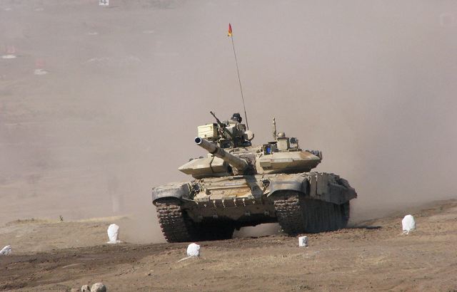 India has started talks with Russia to upgrade 1000 T 90S main battle tanks 640 001