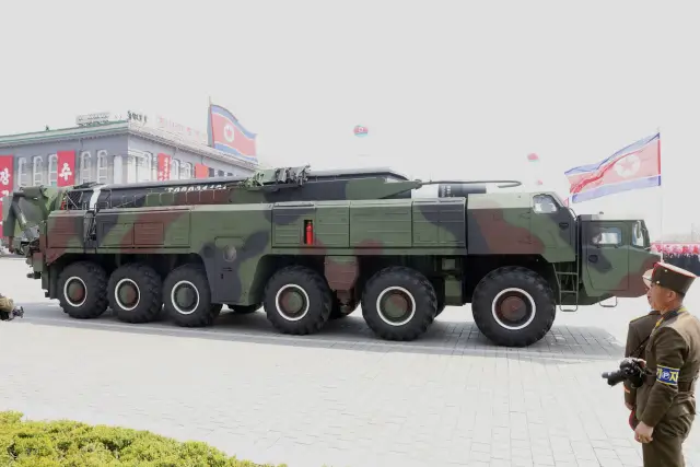 The Musudan also called BM-25 or Hwasong-10 is a medium range ground-to-ground ballistic missile based on the technology of the Russian-made ballistic missile Scud-C. 