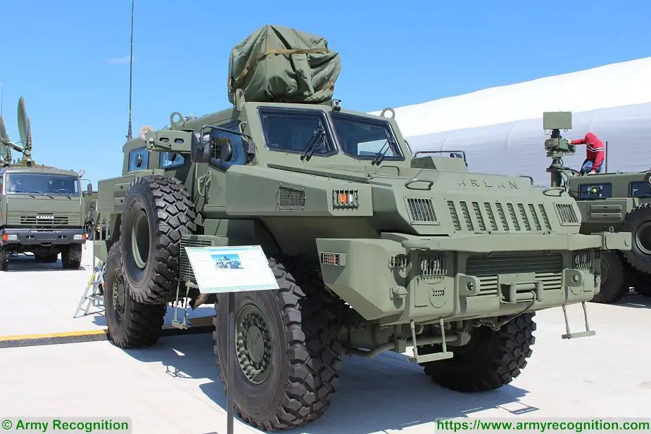 New version Arlan 4x4 armored vehicle for Special Forces of Kazakhstan 925 002