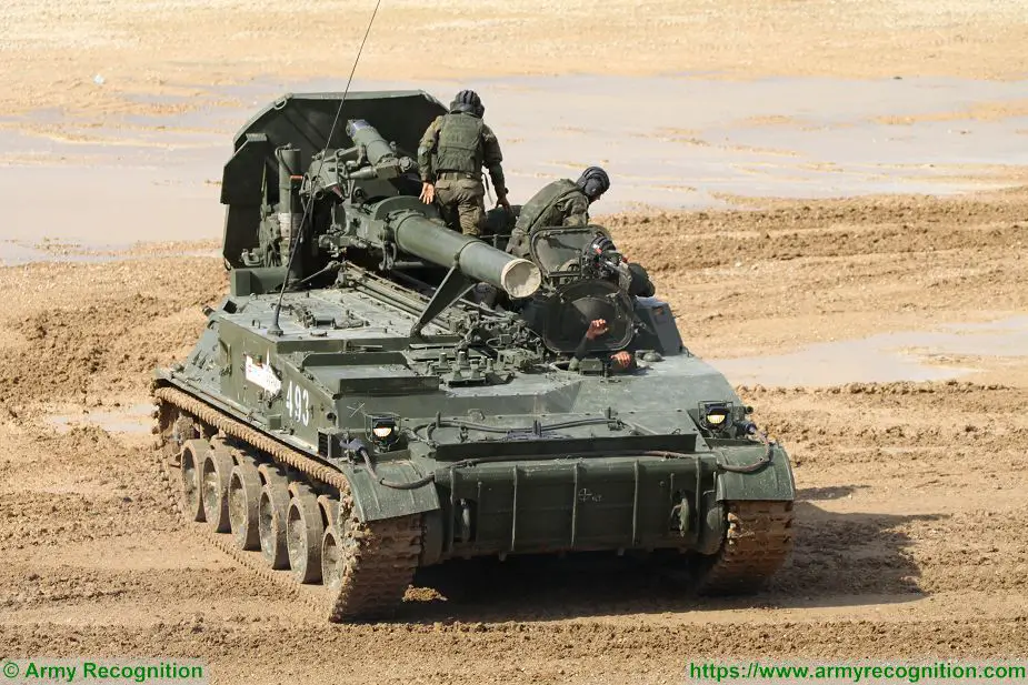 Russian army to increase fire power and range of artillery units 2S4 Tyulpan Russia 925 001