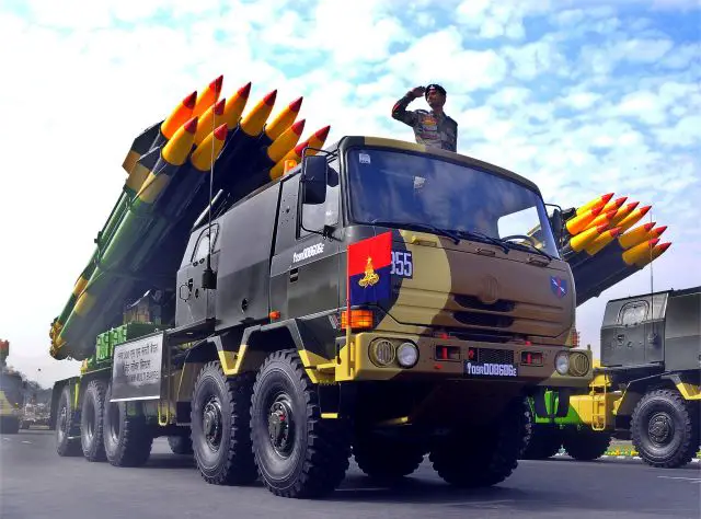 Russia and India intend to establish a joint venture to manufacture 300mm projectiles for the Smerch multiple-launch rocket system (MLRS), Vladimir Drozhzhov, deputy director, Federal Service for Military-Technical Cooperation, has said at the Aero India 2017 air show in Bengaluru today.