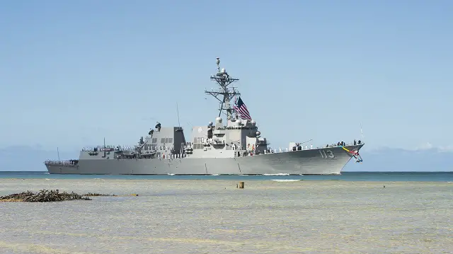 USS John Finn DDG 113 Destroyer US Navy