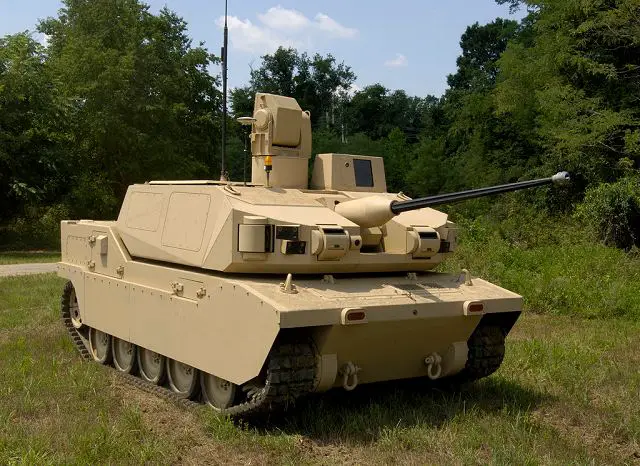 BAE Systems Black Knight Unmanned Ground Combat Vehicle