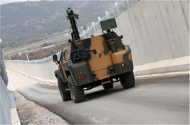 Turkish army has deployed new Cobra II 4x4 armoured vehicle on Turkish Syrian border 640 001