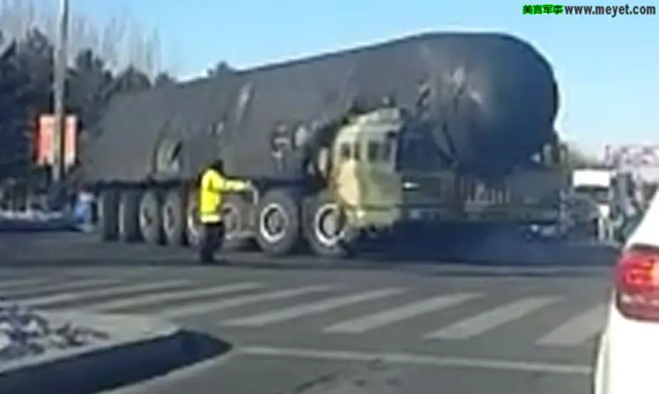 China has tested DF 41 latest generation of ICBM missile 925 001