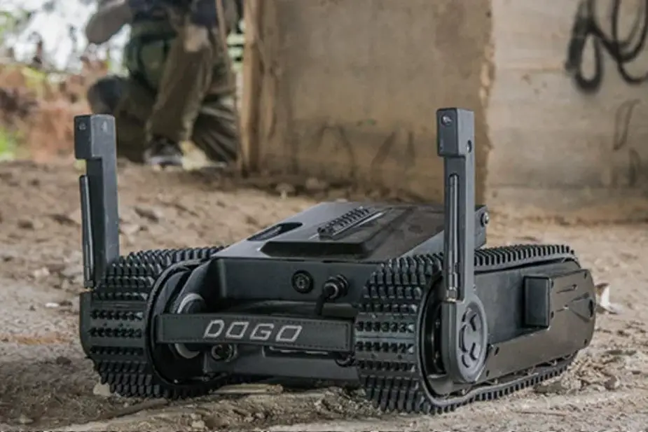 General Robotics introduces Less Lethal Weapon module for its DOGO robot 001