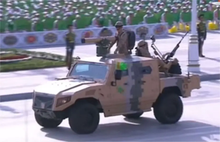 NIMR Ajban LRSOV and 440A manufactured in UAE in service with Turkmenistan army 925 002