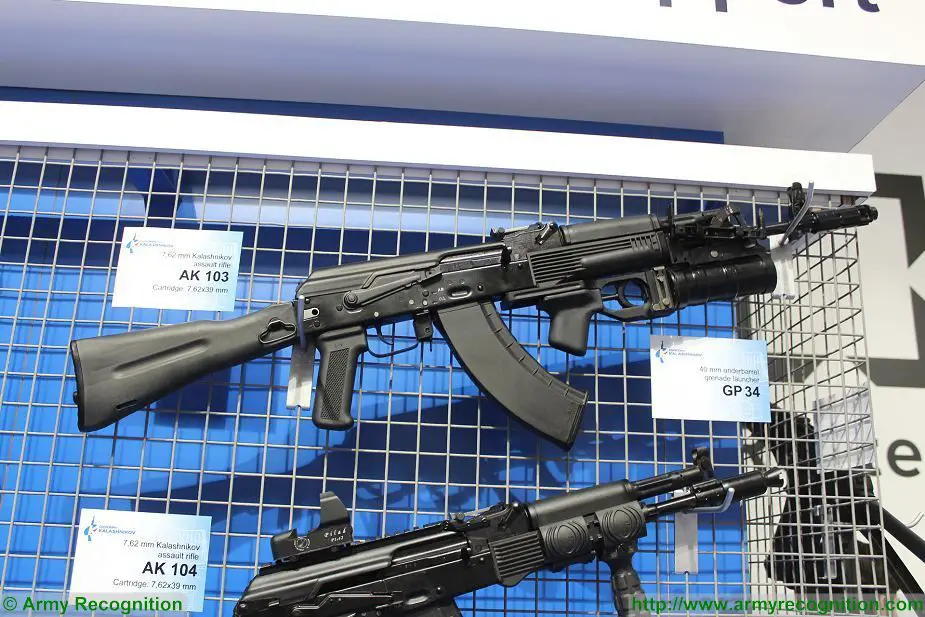 New modernized version of Kalashnikov AK 103 assault rifle named AK 103M 925 001