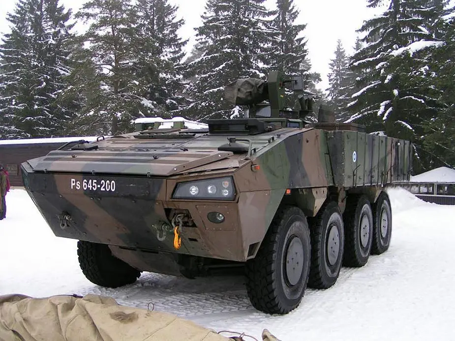 Slovakia to purchase Finnish Patria AMV 8x8 armoured vehicles 925 001