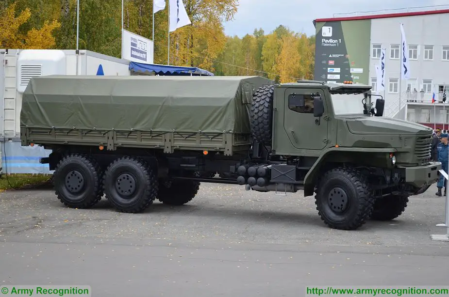 Development of Russian Ural 63704 0011 Tornado U 6x6 truck is at final stage 925 002