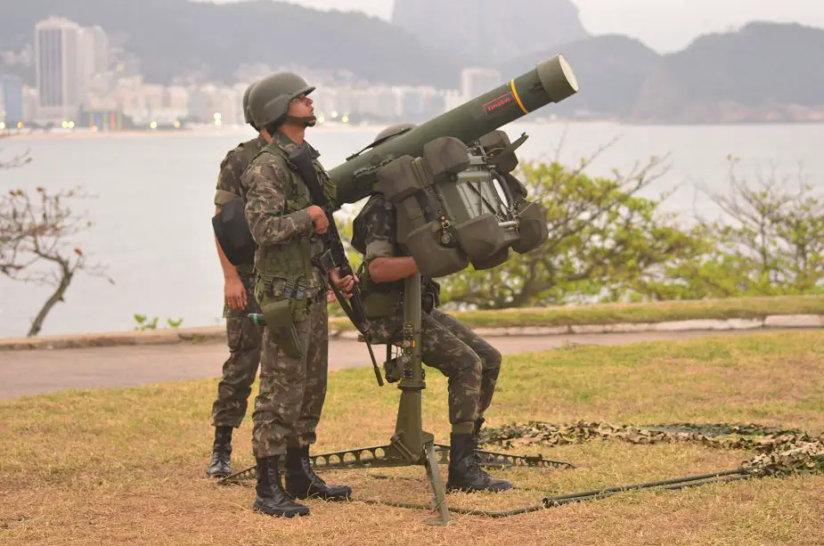 SAAB from Sweden to deliver new order of RBS 70 man portabble air defense missile systems to Brazil 925 002